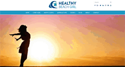 Desktop Screenshot of healthybeachgirl.com